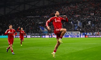 豪门狂欢夜：马赛0-3利物浦 凯恩双响拜仁2-0升至第二 切尔西1-0